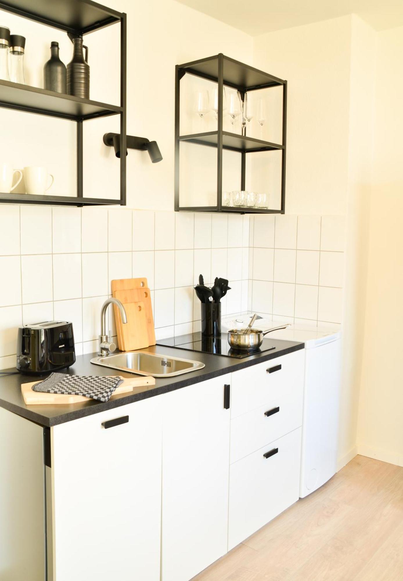 Milpau Bottrop 2 - Modernes Und Zentrales Premium-Apartment Fuer 4 Personen Mit Queensize-Bett Und Einzelbetten - Netflix, Nespresso Und Smart-Tv Exterior foto